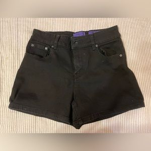 Black Jean shorts size 7